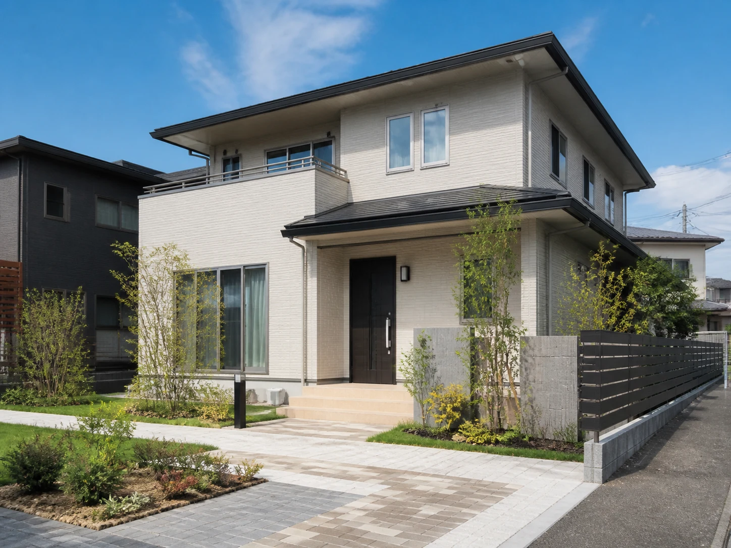 生成画像による戸建ての物件イメージ