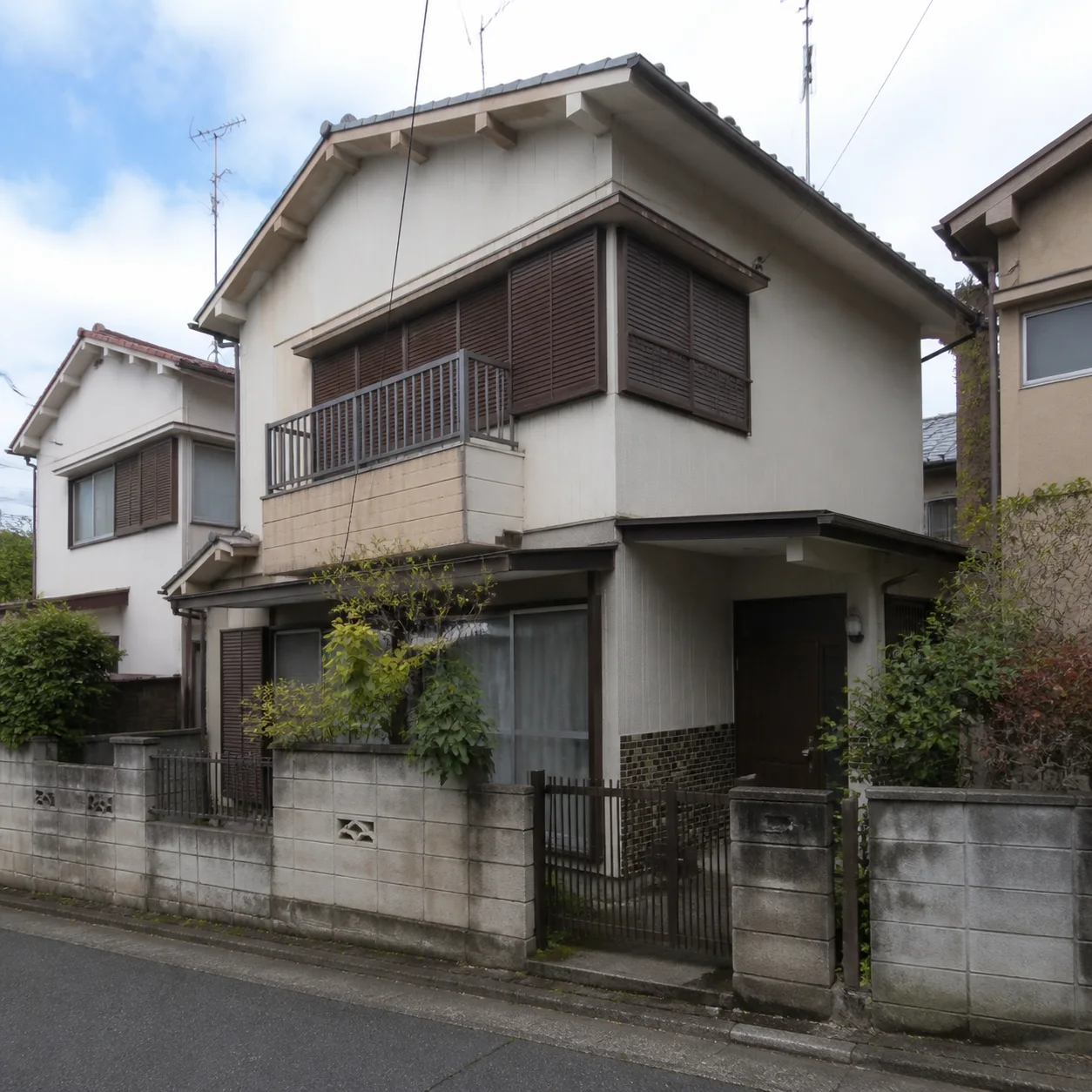 生成画像による戸建て