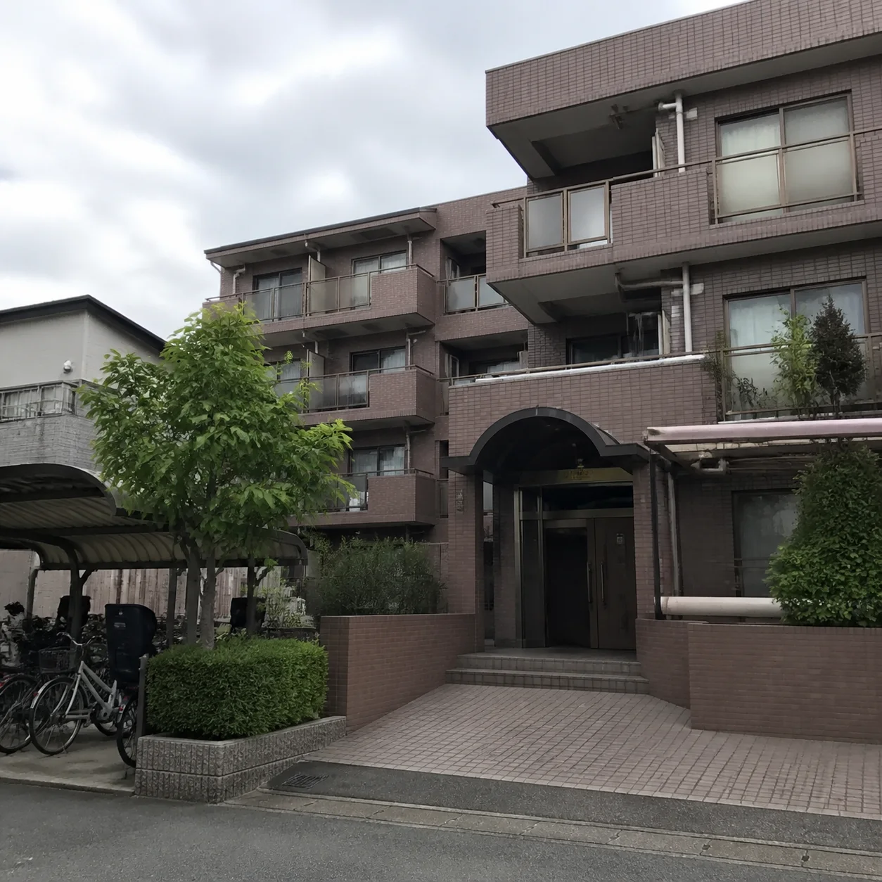 生成画像によるマンション